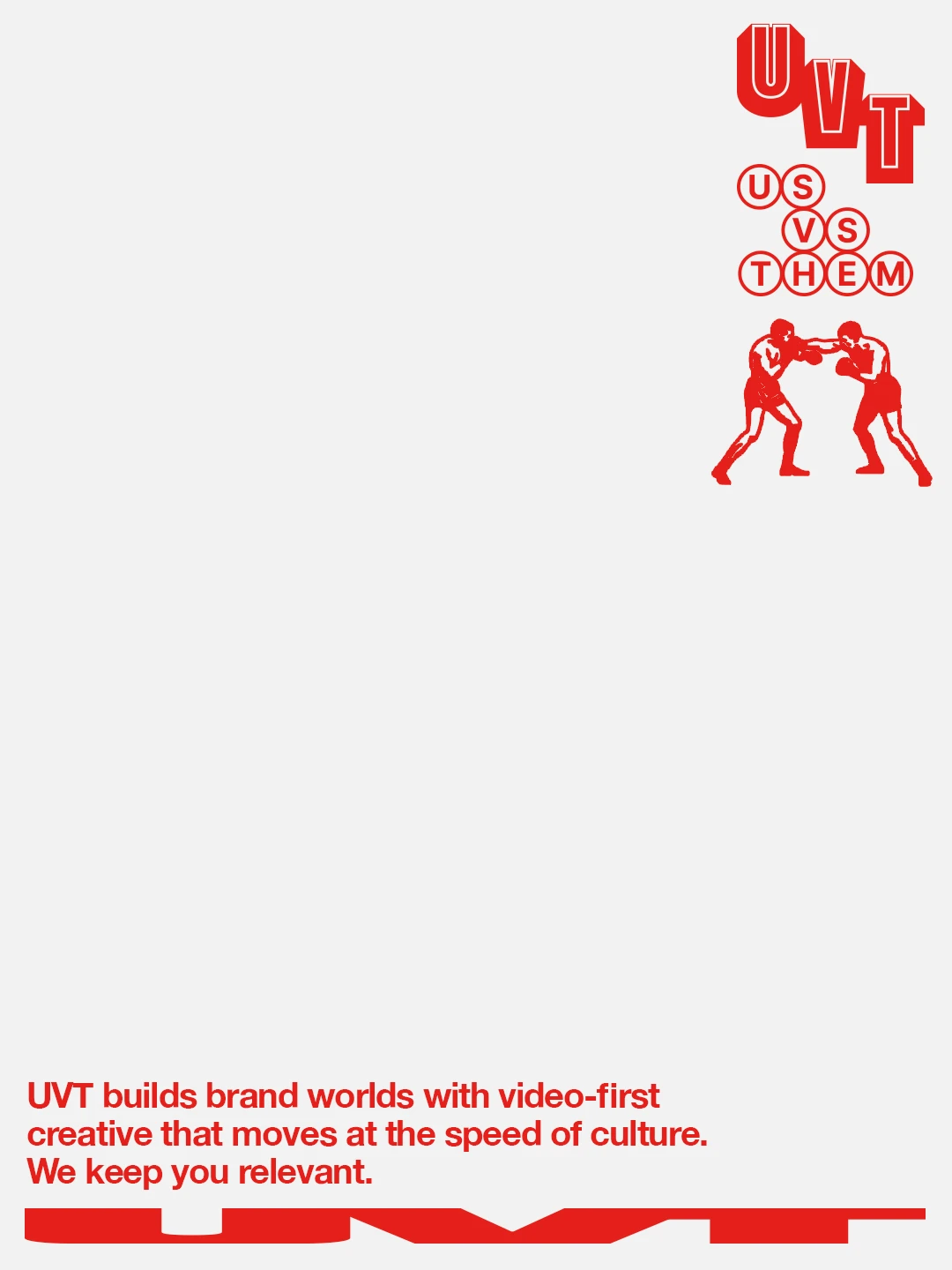 Us Vs Them | Visual Identity