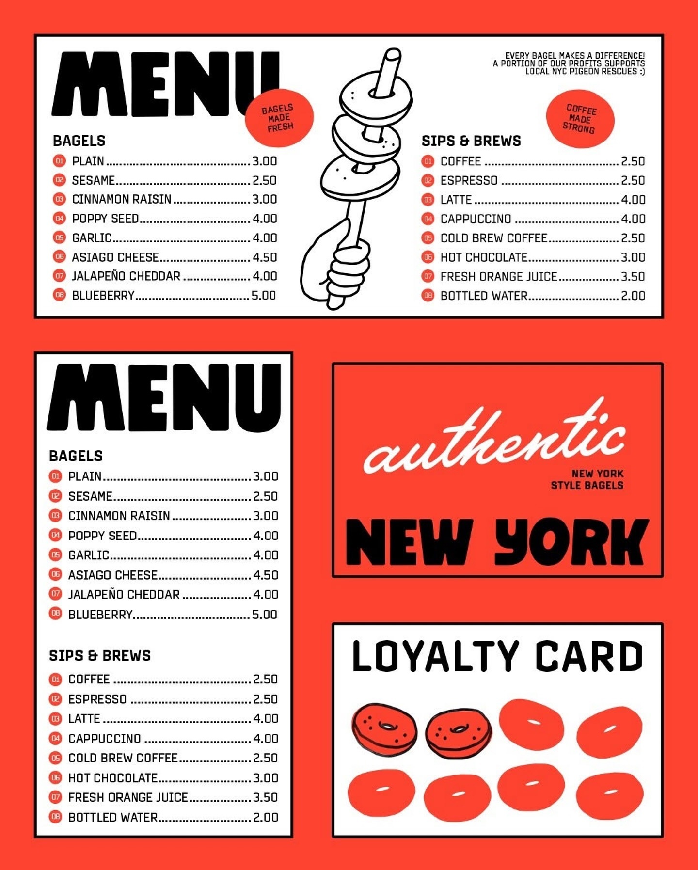 NYC Bagel Shop
