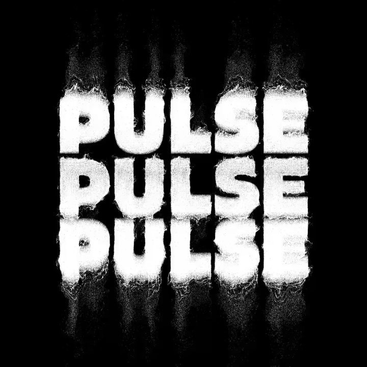 Pulse Dissolving Typography