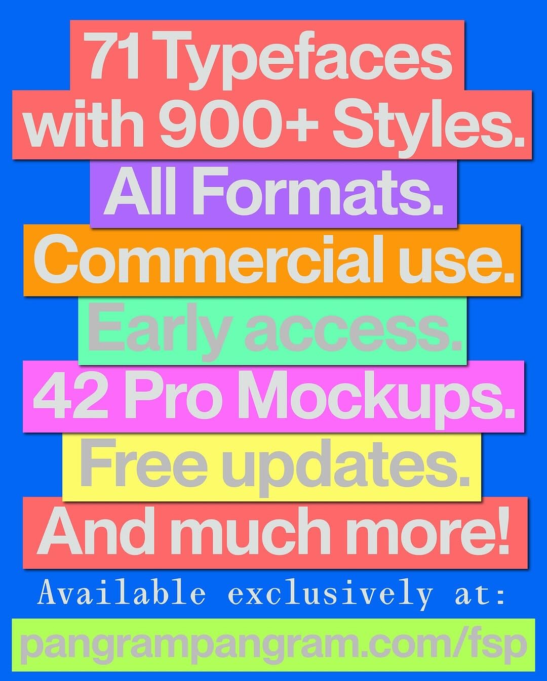 The perfect Font Starter Pack doesn’t exi… Introducing our biggest Font Starter…