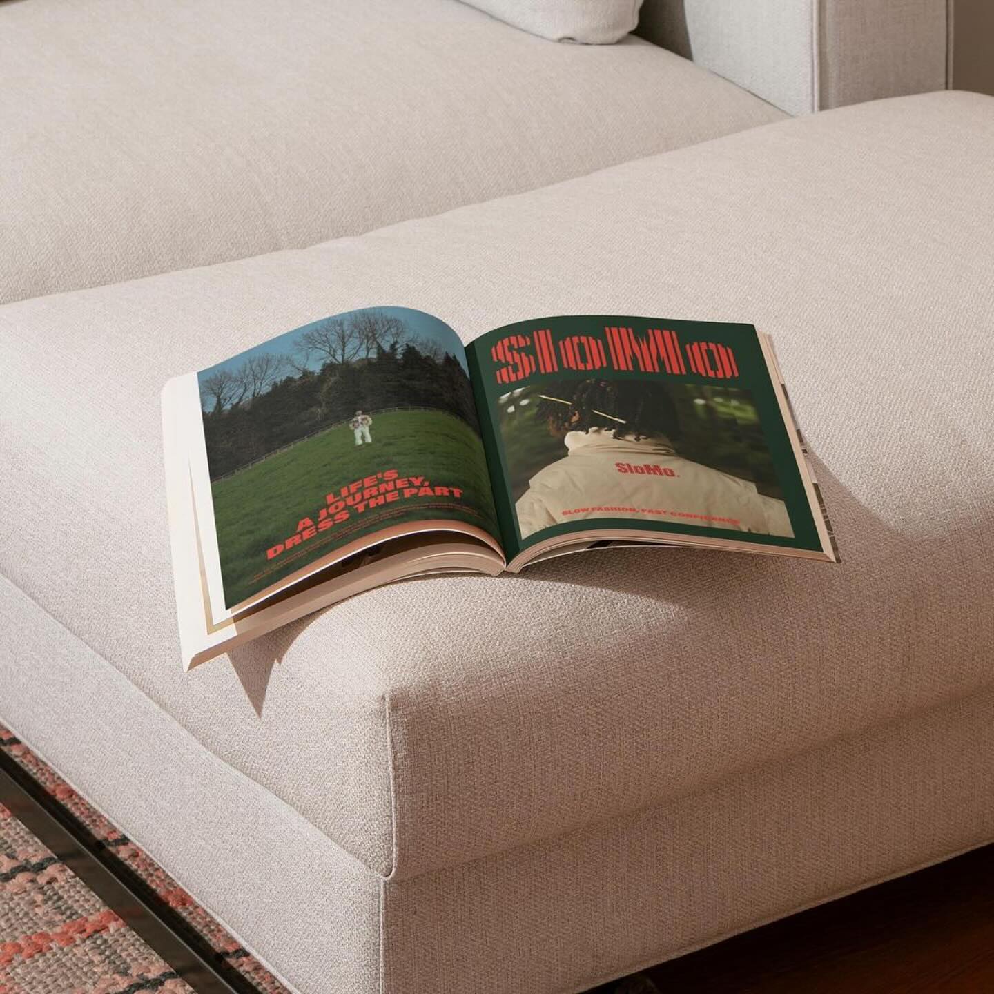 Slomo Editorial Spread