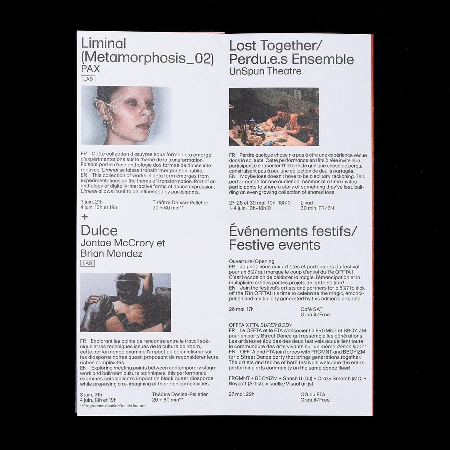 17ième édition du Festival d’arts vivants