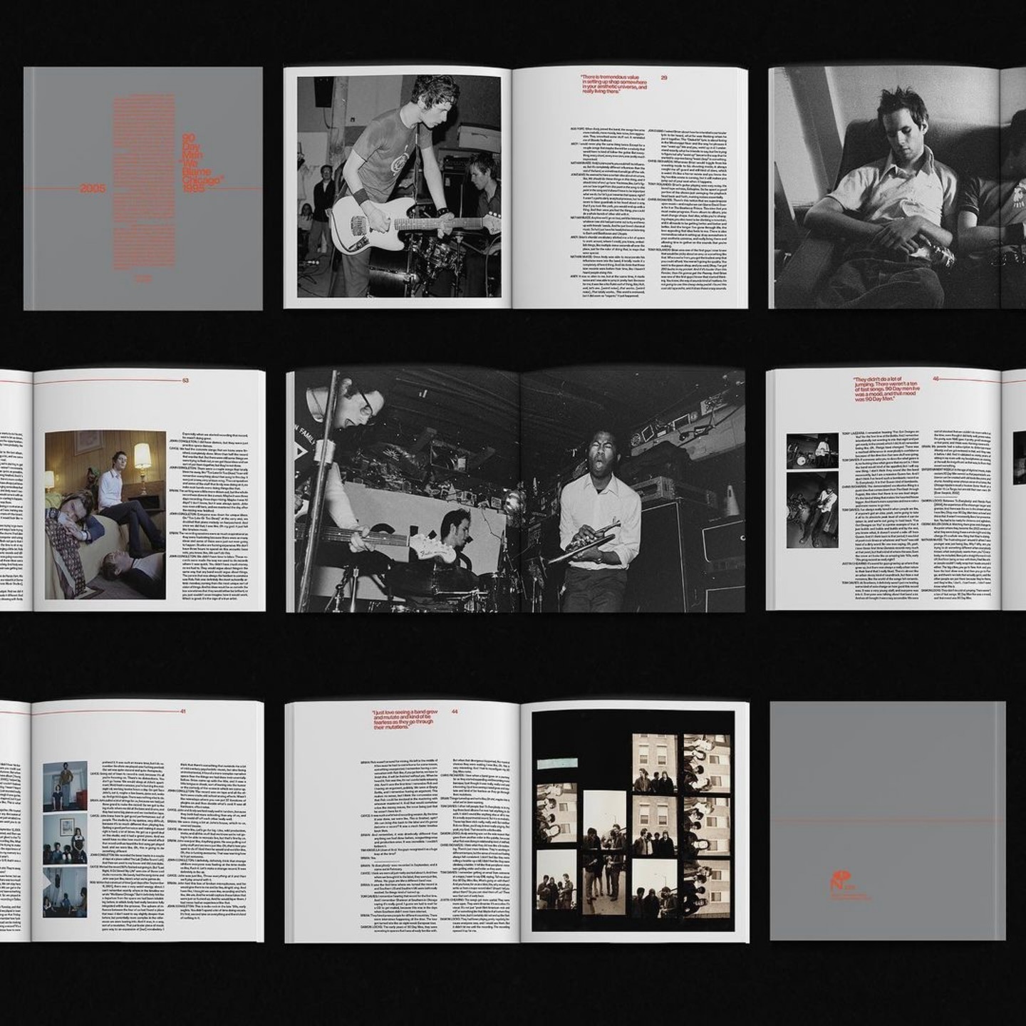 By @rebekaarcestudio and @farbodkokabi A box set design for @90daymen released