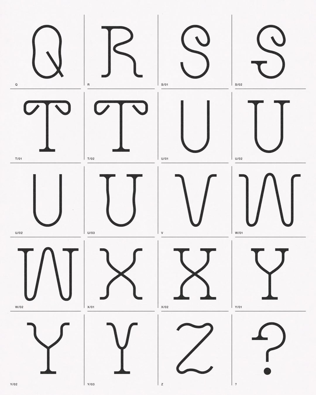Type for Bodega César Velasco