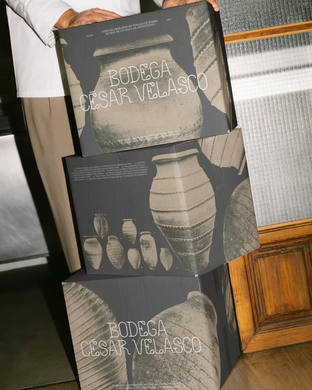 Type for Bodega César Velasco