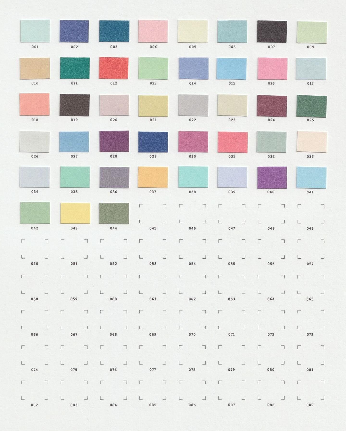Early color and identity explorations