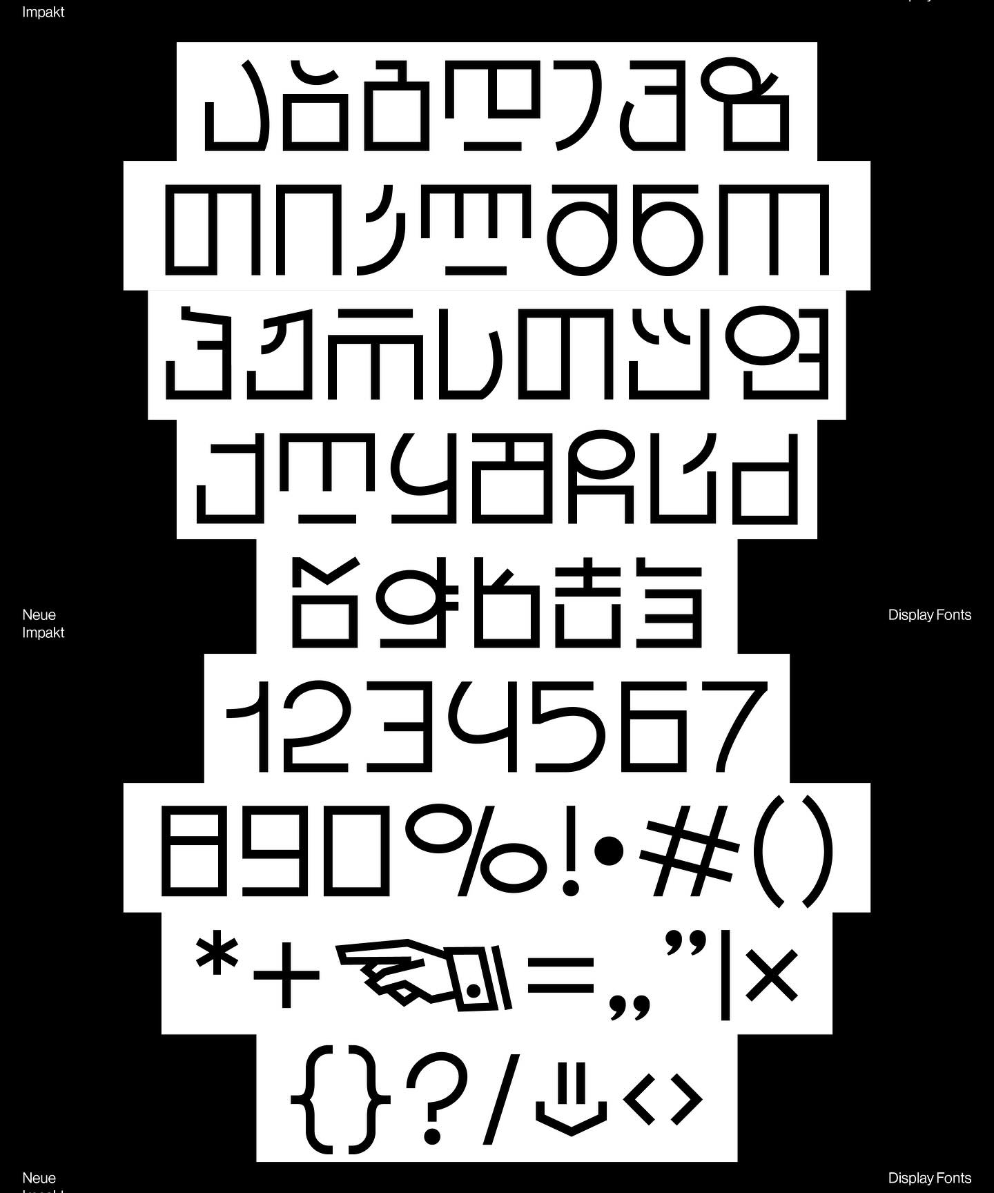 Georgian Display Fonts
