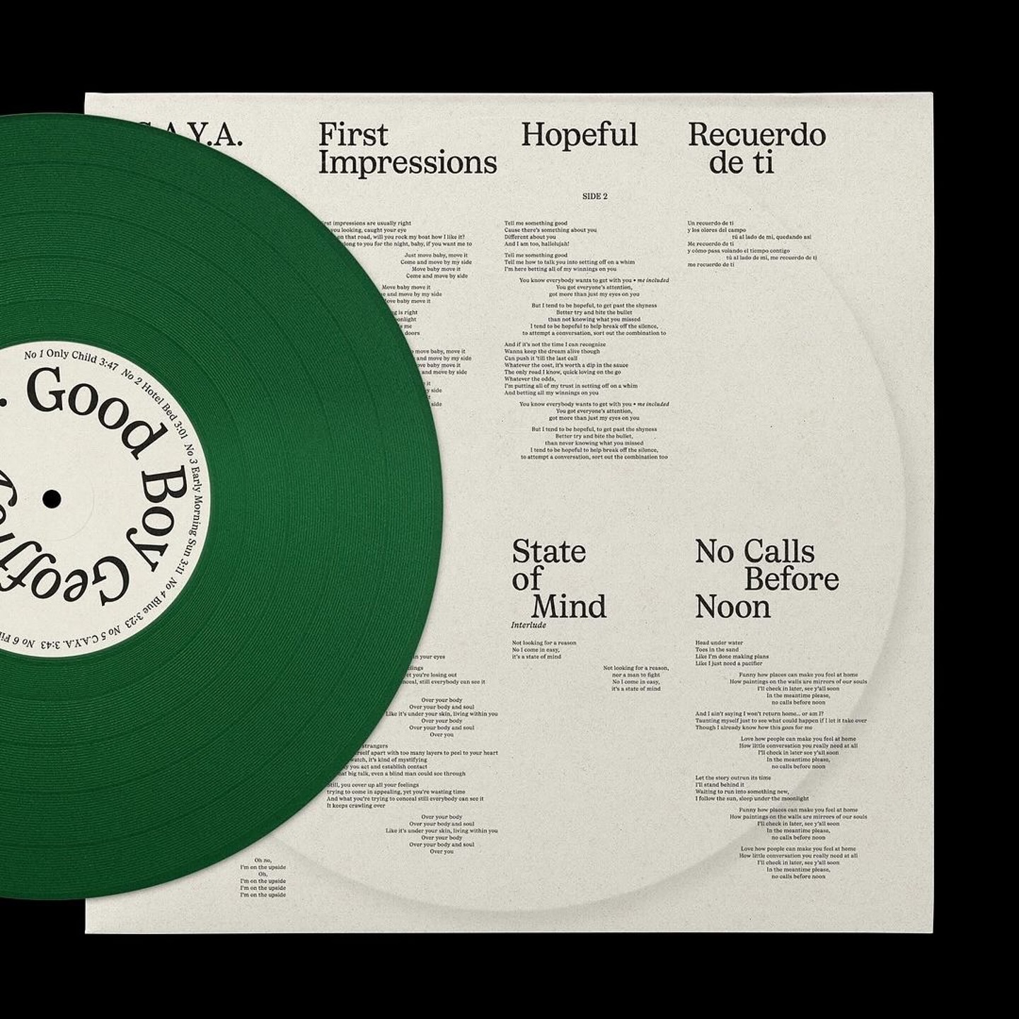 Geoffroy Album