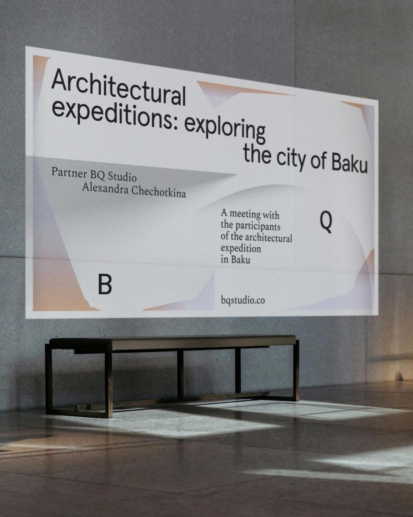 BQ Studio visual identity
