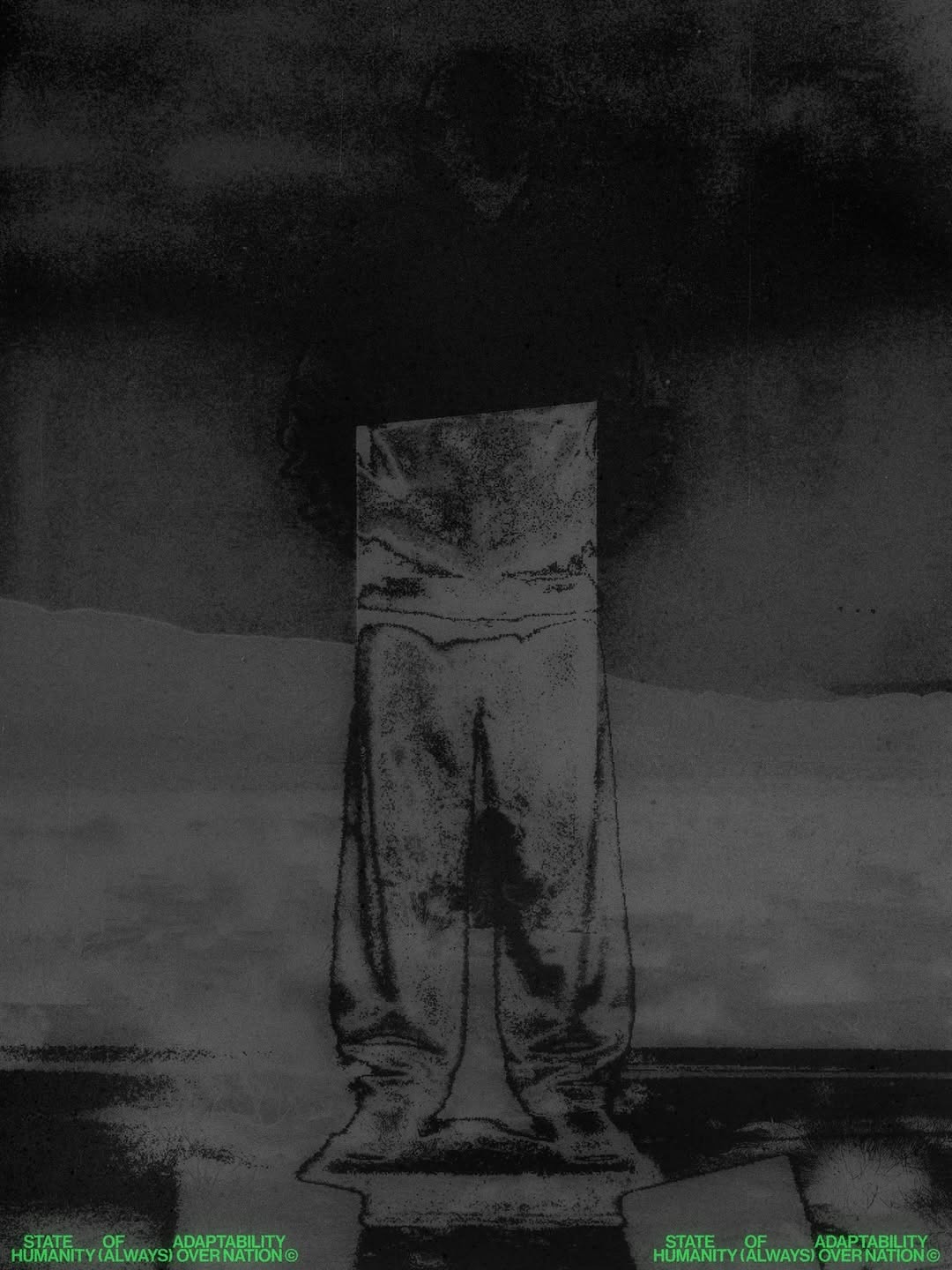 Borders are temporary. A series of posters