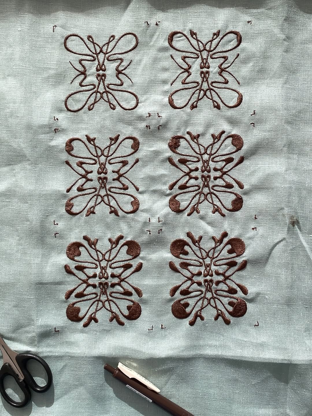 Another embroidery animation test