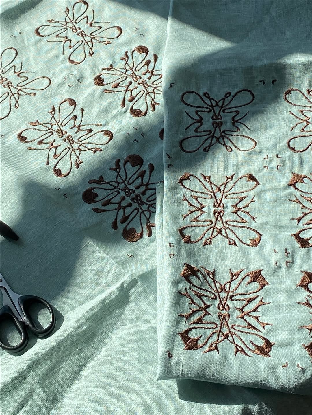 Another embroidery animation test