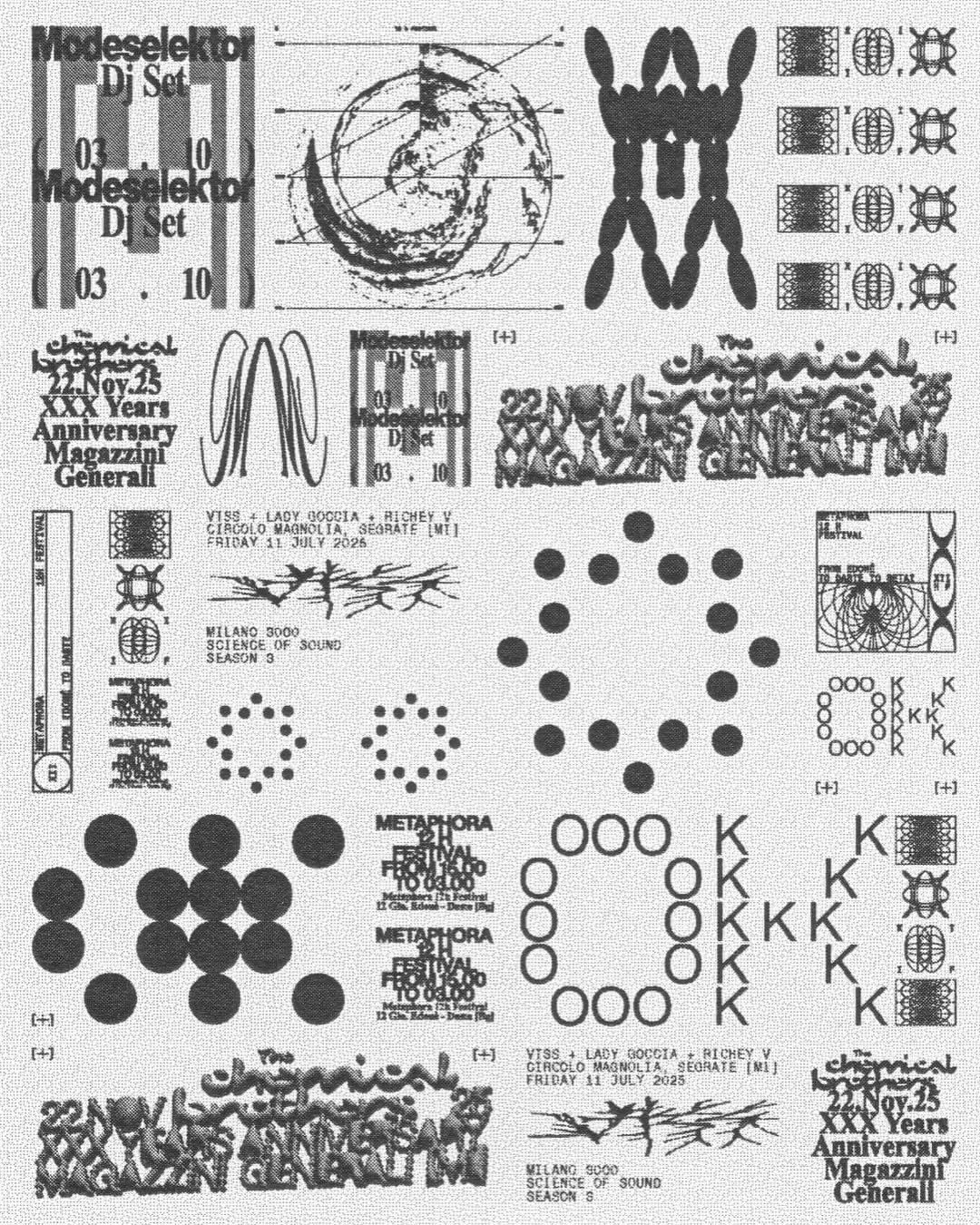 Exploration of musical graphic assets
