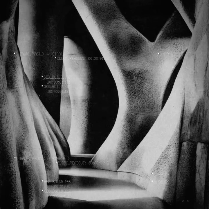 Gaudí–Miró–Gomis: Deconstructed by @tomorrowbureau — # #graphicdesign #visualid…