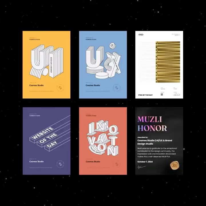 Cosmos Studio Website