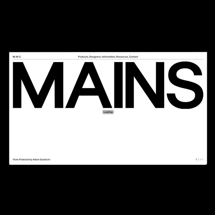 MAINS by mgiesser - Website development @svmorganwork Type @abcdinamo