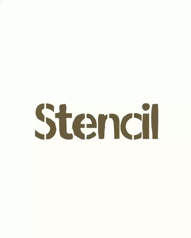 Popular Stencil
