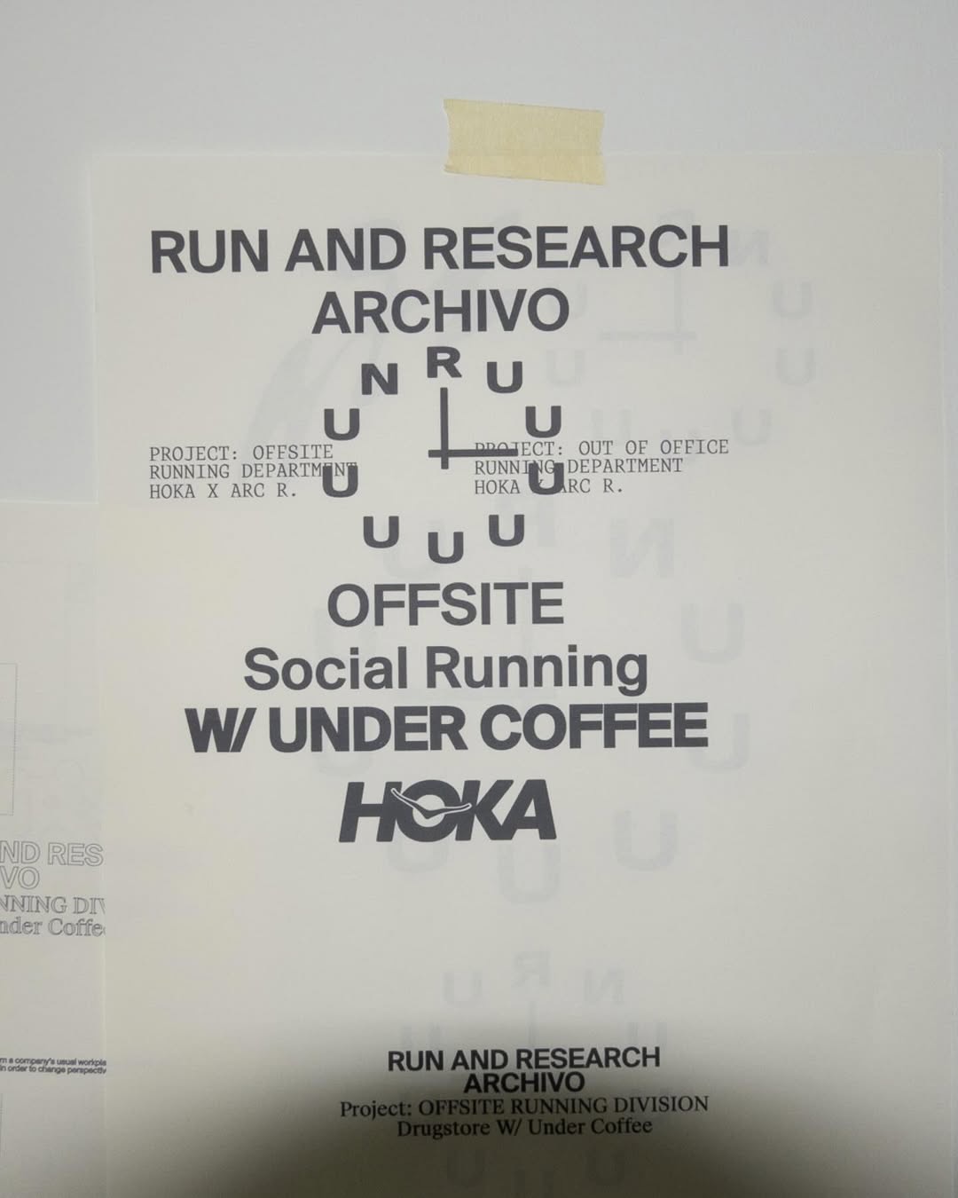 OFFSITE RUNNING DIVISION