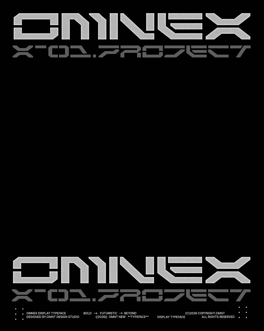 Omnex Typeface