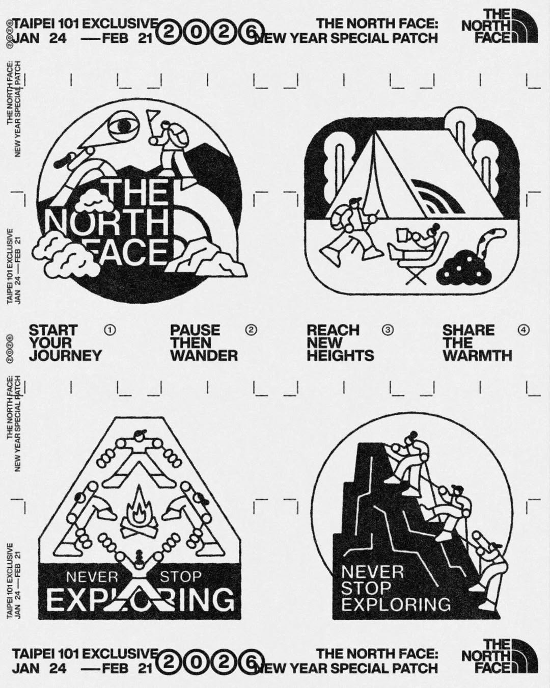 2026 Lunar New Year patch for @thenorthface_tw