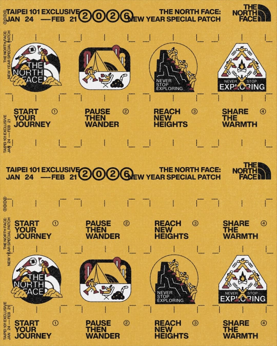 2026 Lunar New Year patch for @thenorthface_tw