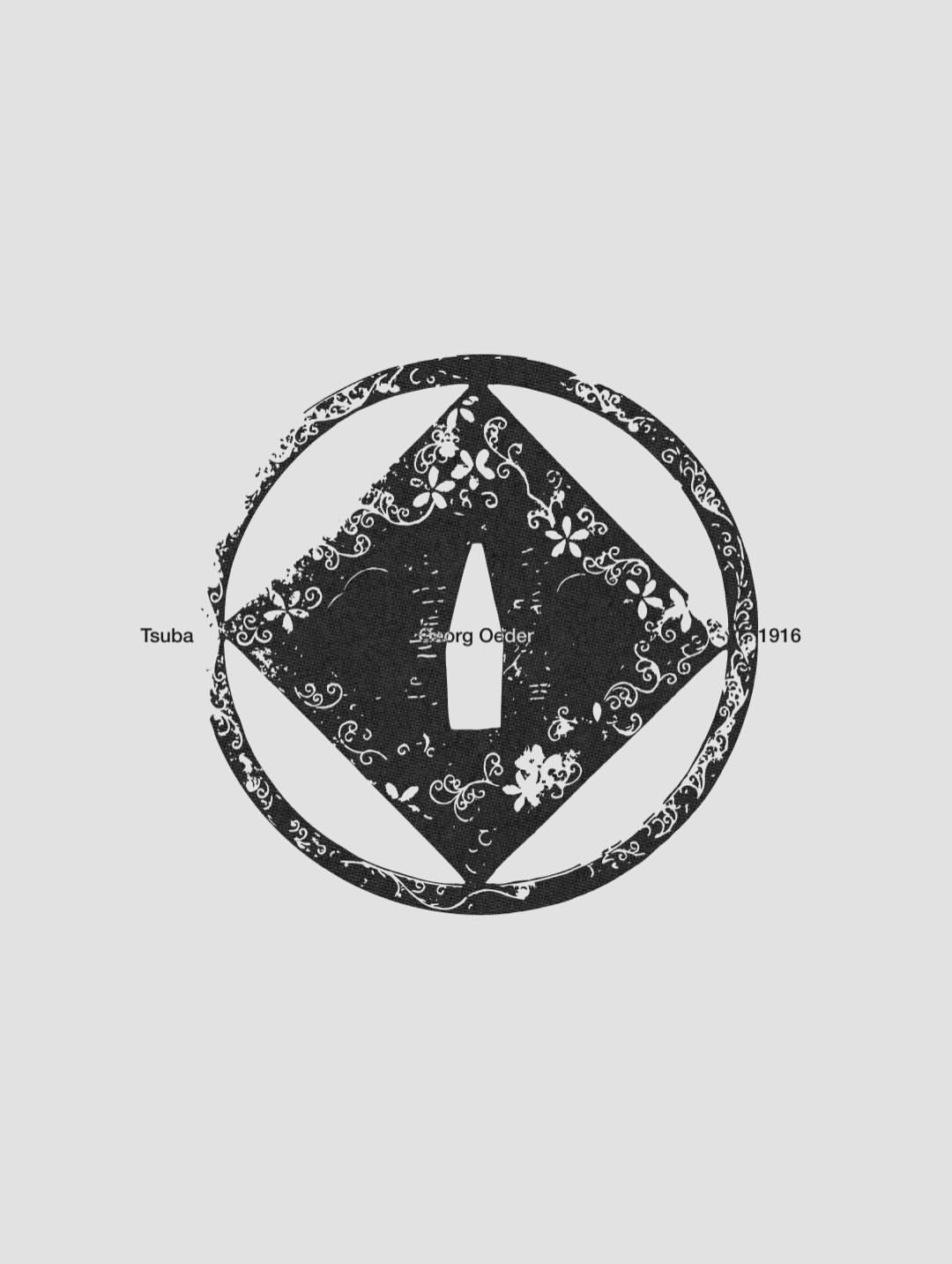 Research & Inspiration by @anvar.etc Tsuba made of iron, openwork Georg Oeder 1…