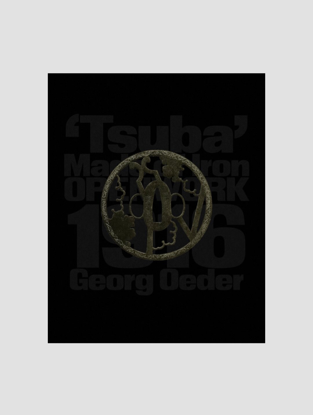 Research & Inspiration by @anvar.etc Tsuba made of iron, openwork Georg Oeder 1…